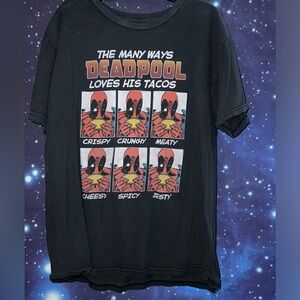 Deadpool and tacos T-shirt​ by Marvel